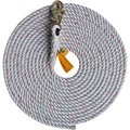 3M Dbi-Sala Rope Lifeline with Snap Hook, 30 ft, 310 lbs. (141 kg) Weight Capacity 1202754